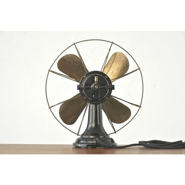 WT 22 Table Fan by Peter Behrens for AEG, Germany, 1909 For Sale - Image 6 of 14