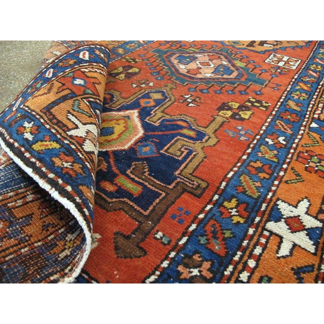 Galerie Shabab Collection Early 20th Century Persian Heriz Long Runner For Sale - Image 9 of 9