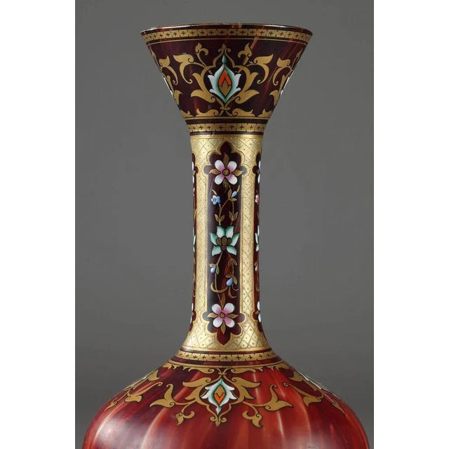 Late 19th Century Opaline Vase For Sale - Image 5 of 9