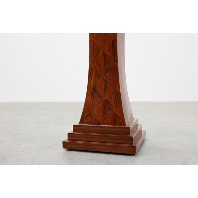 Large Art Deco Console in Wood Marquetry, France, 1920s For Sale - Image 9 of 11