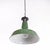 1940s Industrial Green Enamel Pendant Lamp, 1940s For Sale - Image 5 of 13