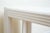 Vintage White Lacquered Wood Rectangle Console and or Sofa Table Restored, 80's For Sale In Miami - Image 6 of 11