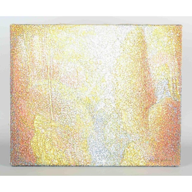 Bertil Öhlund, Swedish artist. “Vision d’été”. Oil on canvas. 1990s A lyrical, colouristic painting with a pointillist...