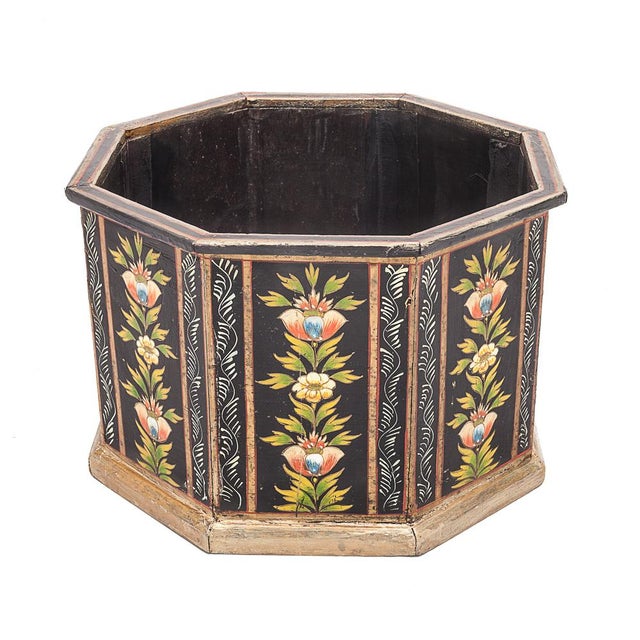 Wood Antique Wooden Plant Pot, 1900s For Sale - Image 7 of 7