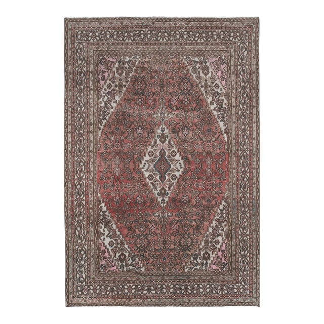 Tribal Anatolian Oushak Rug 6'11" X 10' For Sale