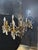 French 1930 French Chandelier 10 Lights With Rock Crystals For Sale - Image 3 of 6