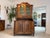 Baroque Baroque Display Cabinet in Wood For Sale - Image 3 of 16