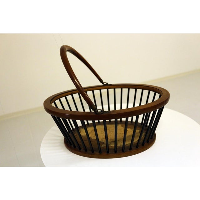 Antique Viennese Basket by Josef Danhauser For Sale - Image 14 of 14
