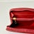 1996 Vintage Boho Chic Coach Red Leather Small Zipper Closure Cards & Money Wallet. For Sale - Image 9 of 10