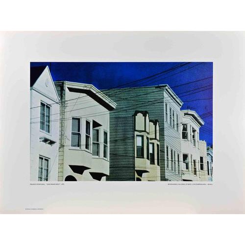 Vintage Offset Print San Francisco Poster attributed to Franco Fontana, 1979 For Sale