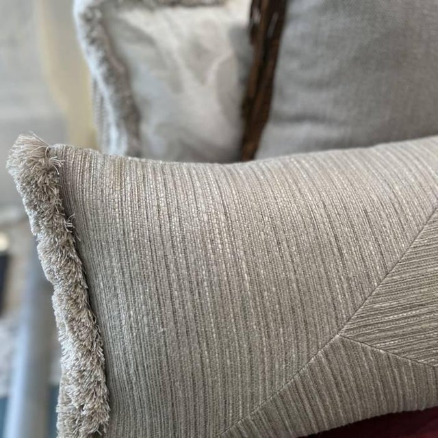 Koby Cushion by Sohil Design For Sale - Image 4 of 6