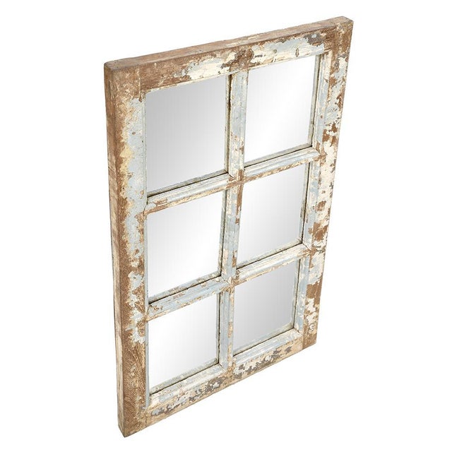 Antique Window Converted Into a Mirror For Sale - Image 4 of 7