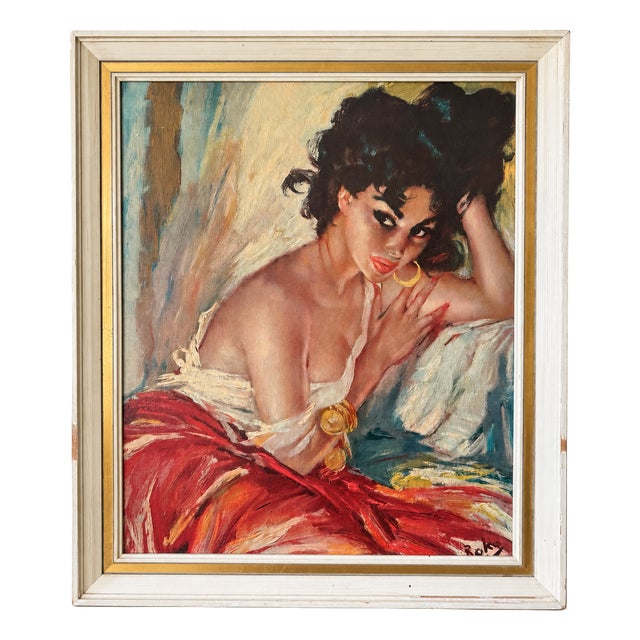 Charles Roka, Roma Woman Portrait, 1960s, Archival Pigment Print For Sale