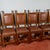 Wooden and Imitation Leather Folder Chairs, Set of 6 For Sale - Image 6 of 18