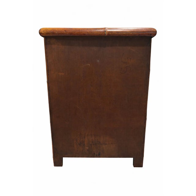 Vintage 1970s Honey-Toned Bamboo & Woven Rattan Cabinet For Sale - Image 14 of 16