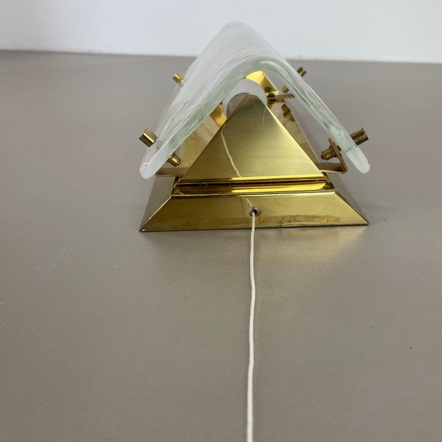 Hollywood Regency Murano Glass Wall Light by Kalmar Lights, 1960s For Sale - Image 15 of 18