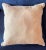 Cream Contemporary Cream Velveteen Pillow For Sale - Image 8 of 8