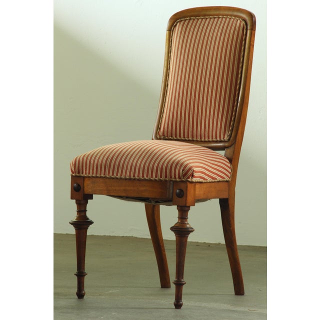 Antique Chairs and Canterbury Side Table, 1870s, Set of 3 For Sale - Image 16 of 18