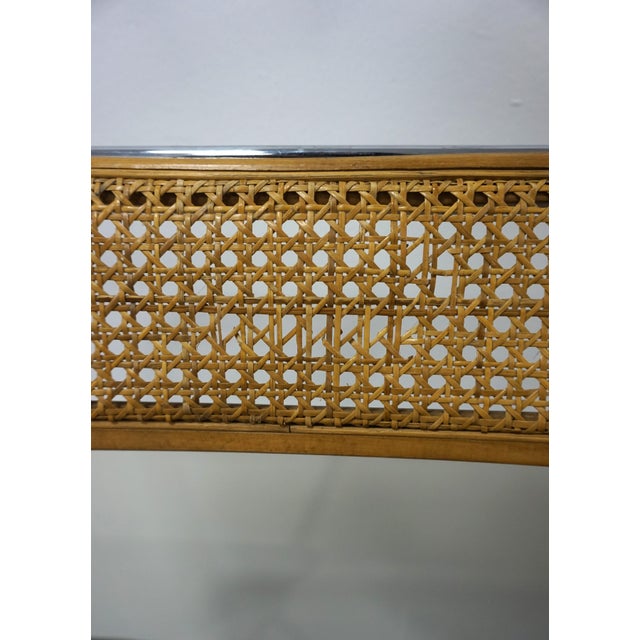 Vintage Plia Chairs in Cane Fabric by Giancarlo Piretti for Anonima Castelli, 1970s, Set of 4 For Sale - Image 16 of 18