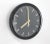 Glass Plastic & Glass Wall Clock attributed to Pragotron, Former Czechoslovakia, 1990s For Sale - Image 7 of 9