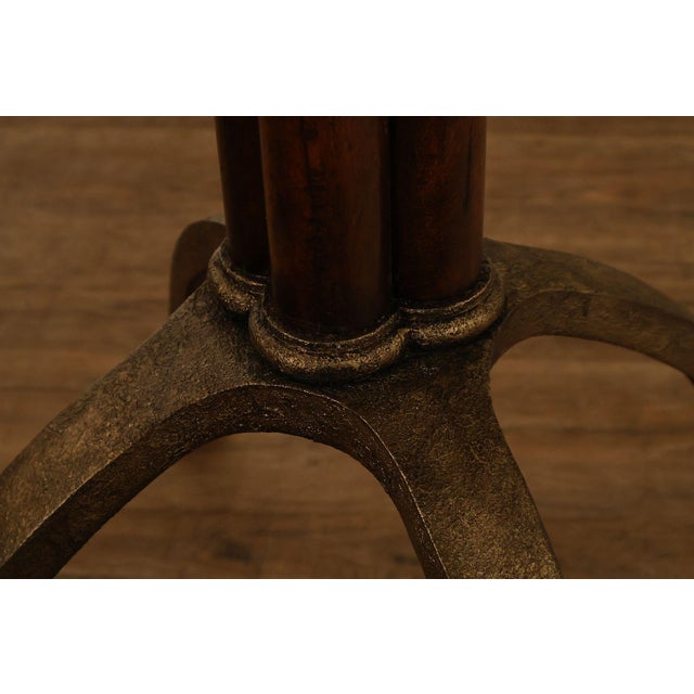 Theodore Alexander Pair Of Round L'Usine Bistro Accent Tables For Sale - Image 12 of 18