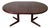Late 20th Century Danish Rosewood Dining Table Attributed to Skovby For Sale
