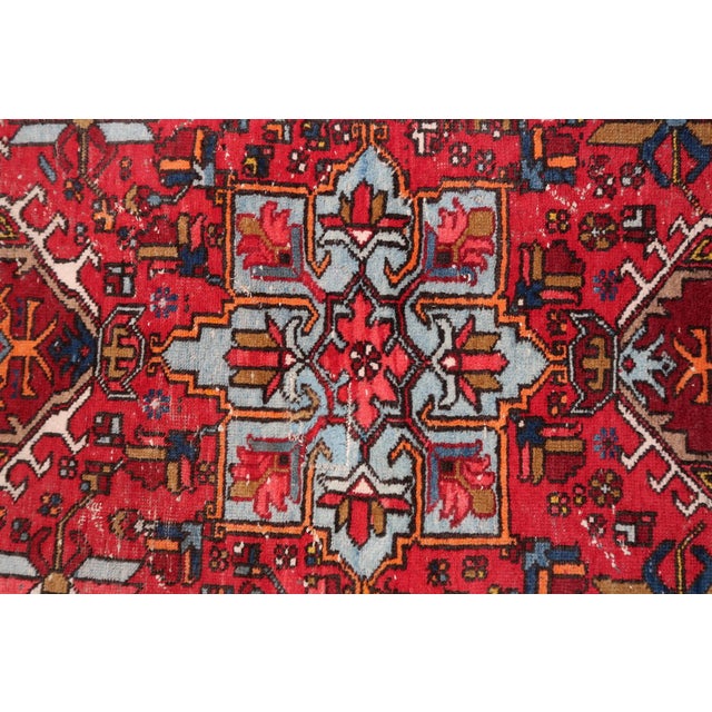 1920s, Handmade Antique Persian Karajeh Rug 2.9' X 4.6' For Sale - Image 9 of 12