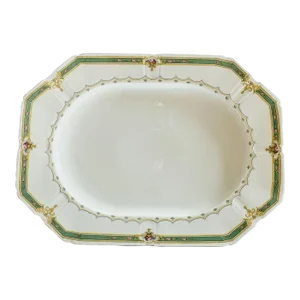 Antique Old Knight-Hood China Furstenberg Brunswick Germany Platter