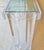 Vintage 1970s Mid-Century Modern Lucite Console Sofa Table For Sale - Image 12 of 13