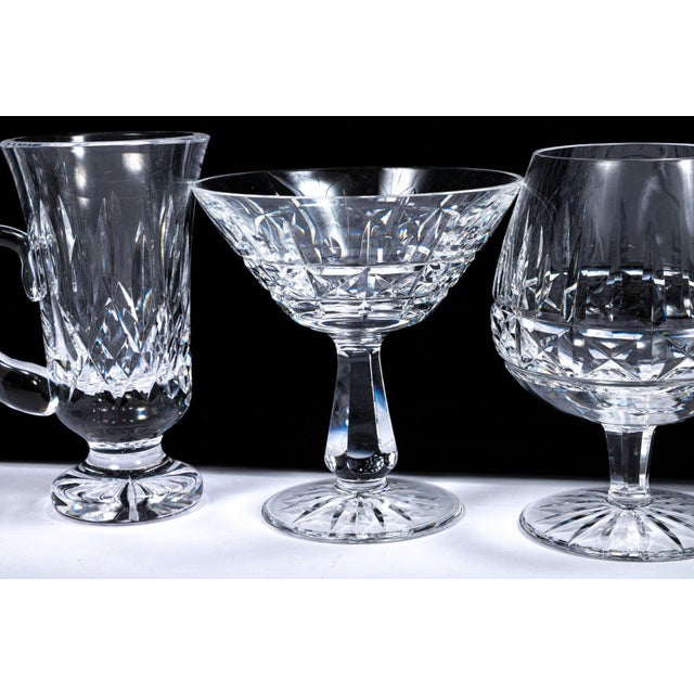 Extensive Collection of Waterford Kylemore Crystal Drinkware For Sale - Image 15 of 18