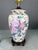 Chinoiserie 1980s Chinoiserie Style Famille Rose Table Lamp Ceramic and Wood For Sale - Image 3 of 6