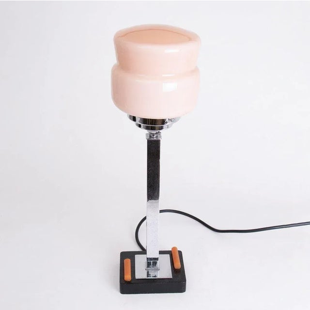 Modernist Art Deco Table Lamp, 1930s For Sale - Image 3 of 9