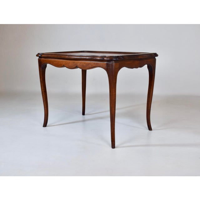 18th C. French Provincial Marble Top Occasional Side Table For Sale In Philadelphia - Image 6 of 9