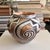 Rustic Vintage Acoma New Mexico Hand-Painted Geometric Pottery Vase, 6.5" For Sale - Image 3 of 10