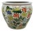 Large Chinoiserie Porcelain Floral Planter For Sale