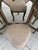 French Louis XV Style Giltwood Triptych Dressing Mirror Vanity With Marble Consoles and Matching Stool For Sale - Image 4 of 12