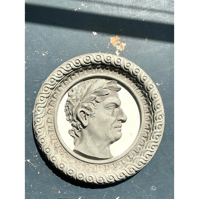 Mid 20th Century Vintage Grand Tour Plaster Profile Frieze - Set of Four For Sale - Image 5 of 7