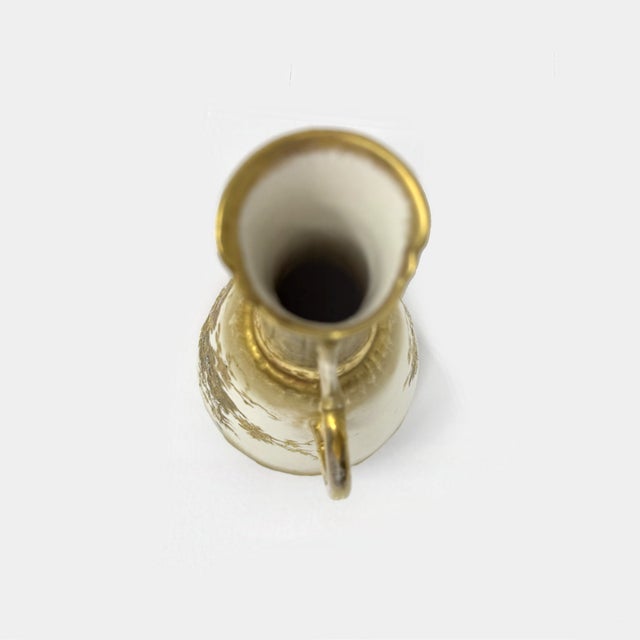 Early 20th Century Antique Turn-Teplitz RStK Art Nouveau Bohemia Porcelain Ewer For Sale - Image 5 of 8