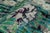 Modern Hand-Knotted Silk Floral Rug Green Blue and Gray Pattern For Sale - Image 9 of 9
