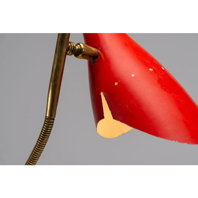 1950s Adjustable Table Lamp from Lumen, Italy, 1950s For Sale - Image 5 of 16