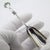 This usable large sugar spoon was handmade in Arezzo, Tuscany, Italy, during the 1980s/1990s by Gemini silversmiths....