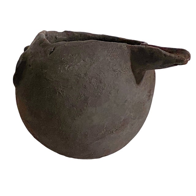 Vintage Kuba Wooden Cup Figural Head Congo 8.5" W For Sale In New York - Image 6 of 7