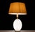 Philips Philips Milk Glass Ribbed Table Lamp by Louis Kalff, 1958 For Sale - Image 4 of 9