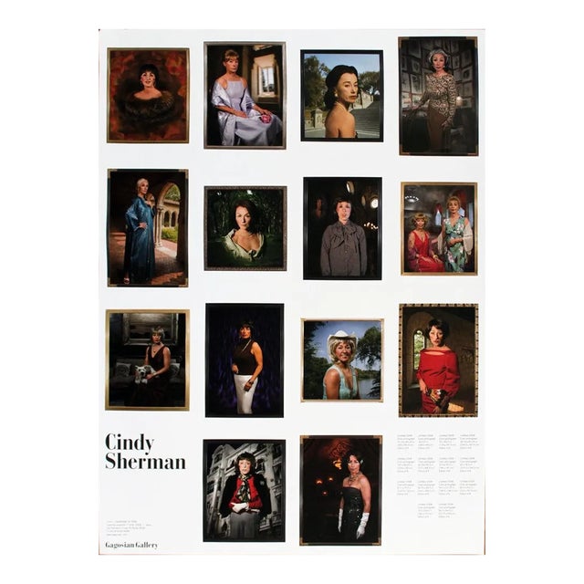 2009 Cindy Sherman '14 Portraits' Multicolor Offset Lithograph For Sale