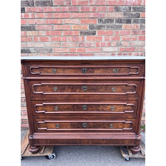 19th Century Italian Commode With Marble For Sale - Image 14 of 18