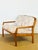 Wood Danish Bench in Teak and Floral Fabric from Dyrlund, 1960s For Sale - Image 7 of 18