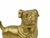 Late 20th Century Golden Cast Metal Bulldog Figurine For Sale - Image 4 of 7