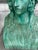 Verdigris Sculptural Replica Casts of Roman Flavian Figures - A Pair For Sale In New York - Image 6 of 11