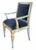 Wood Hendrix Allardyce Neoclassical Venetian Style Giltwood Chair W Mohair - 1 of 2 Available For Sale - Image 7 of 9