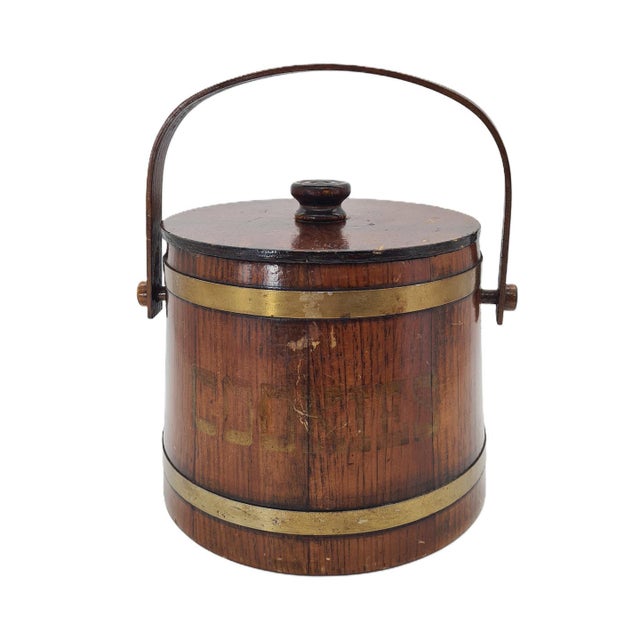 Wooden Cookie Jar, Vermont, USA, 1960s For Sale - Image 12 of 12